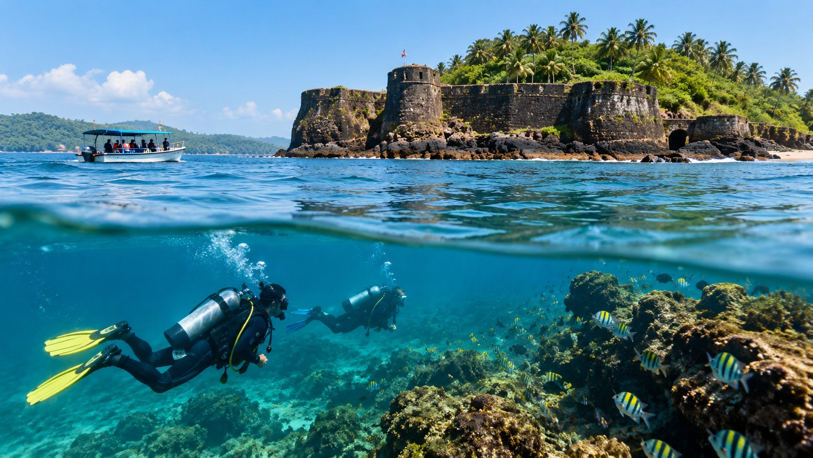3-Day Tarkarli & Malvan Action Plan (Scuba, Forts & Backwaters)